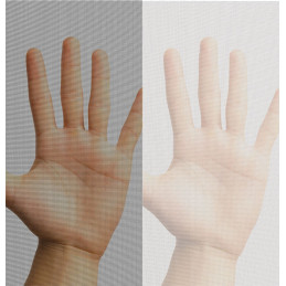 Rede de insectos com armação de alumínio | 130x150 cm