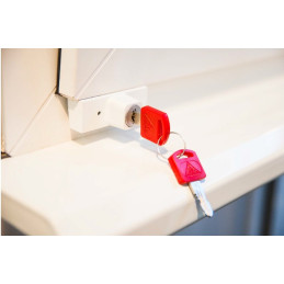 Serrure de sécurité pour les fenêtres et les portes de balcon