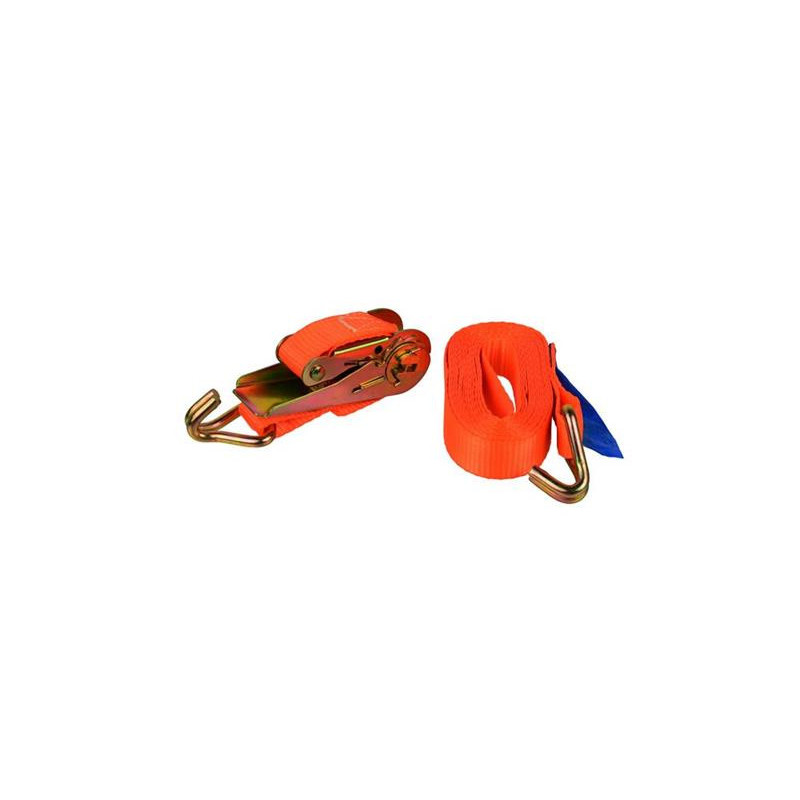 Clamping strap with ratchet and hookclamp4m 1T25mm