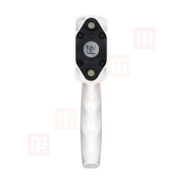 Raamgreep | aluminium | HOPPE Secustik | wit