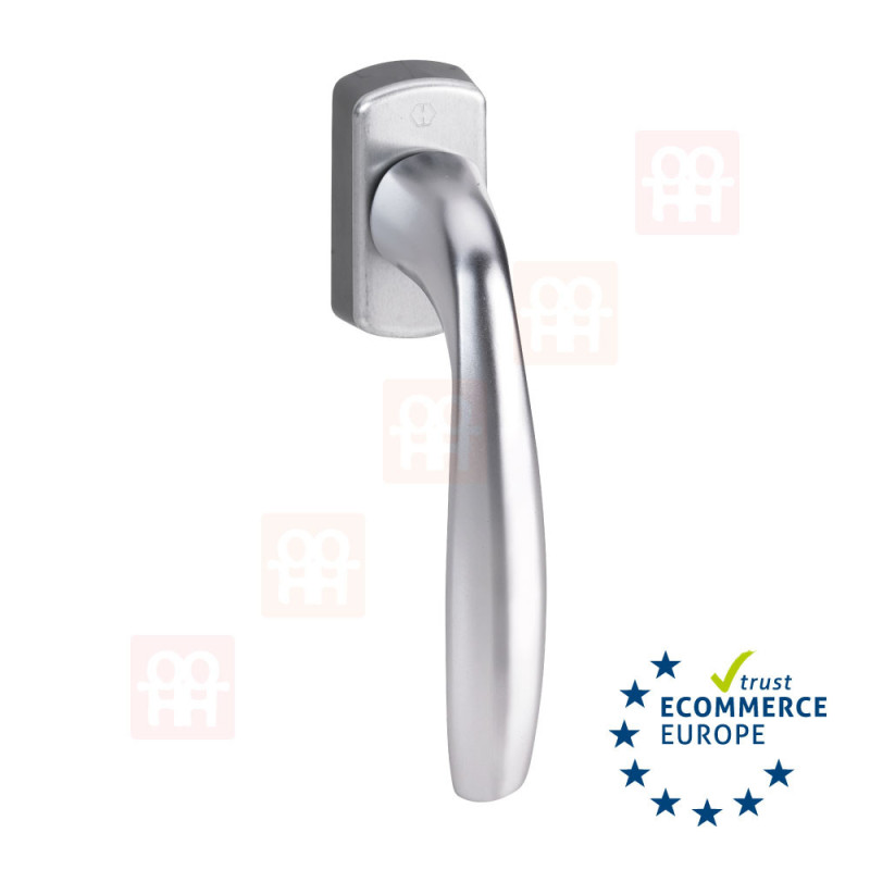 Maniglia per finestra | alluminio | HOPPE Secustik | argento