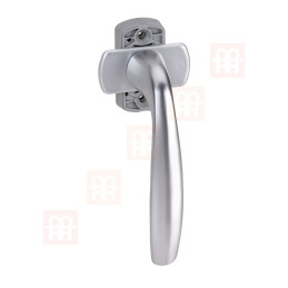 Maniglia per finestra | alluminio | HOPPE Secustik | argento