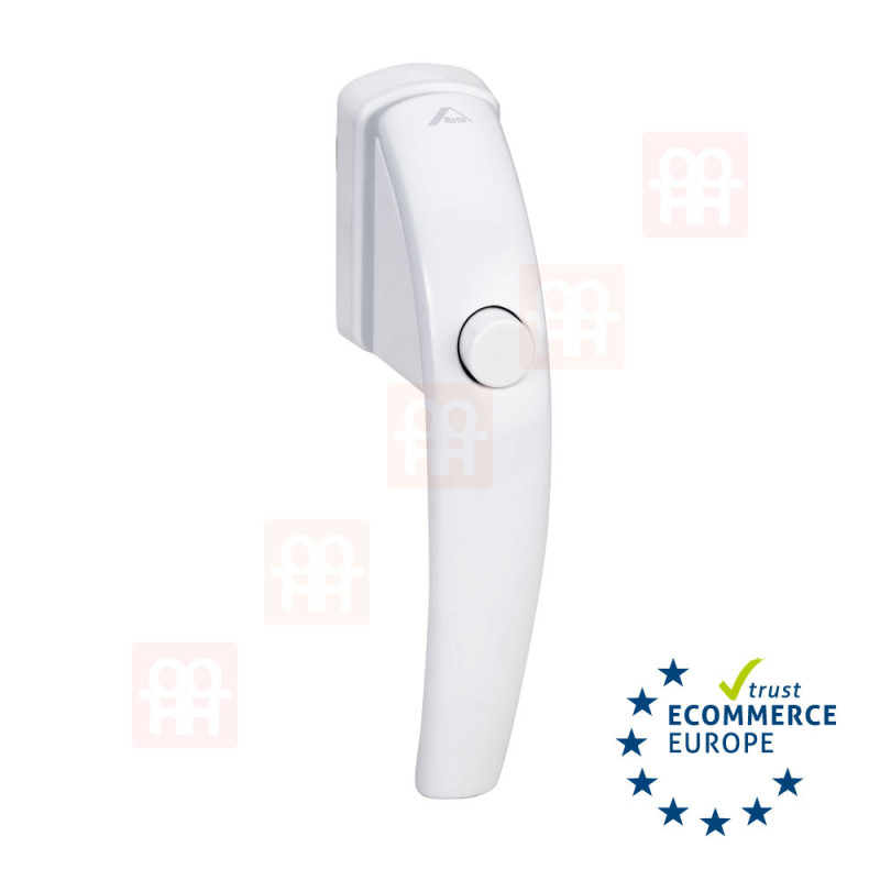 Roto Swing-handgreep | met knop | wit