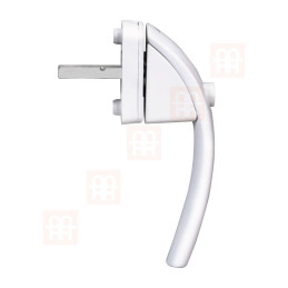 Roto Swing handle | avec bouton | blanc