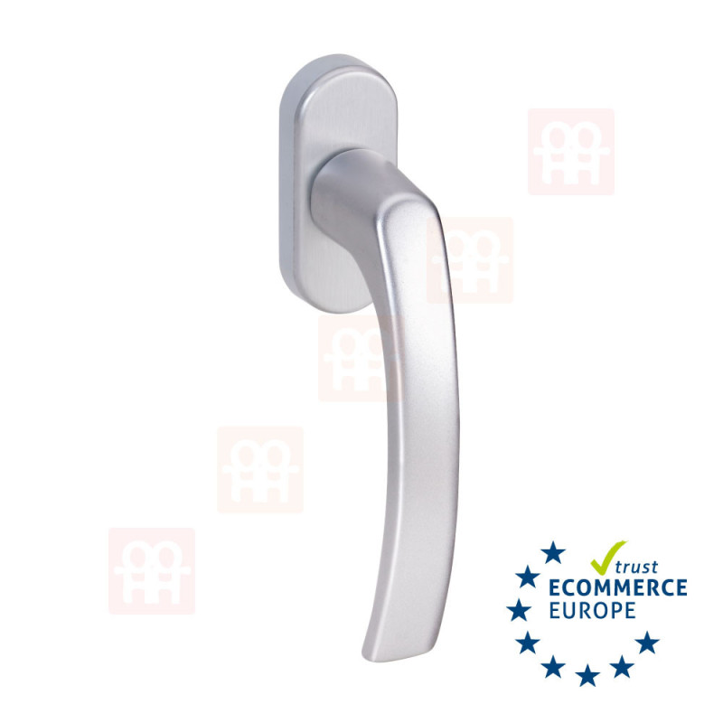 Aluminium window handle | silver