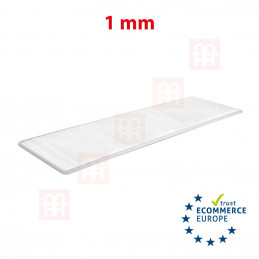 Marking plastic pad 28 x 100 x 1 mm