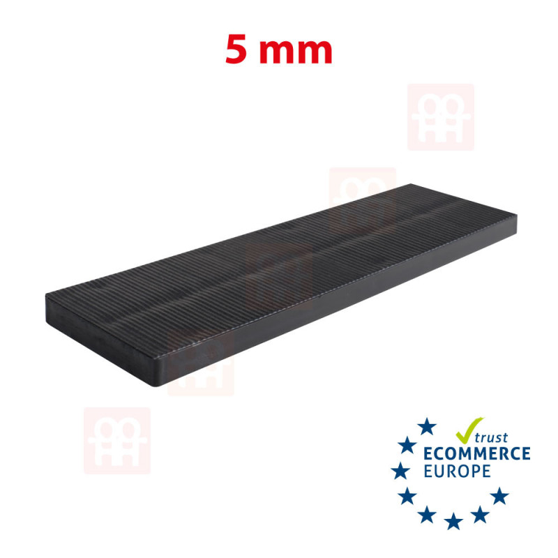 Afbakening plastic pad 28 x 100 x 5 mm
