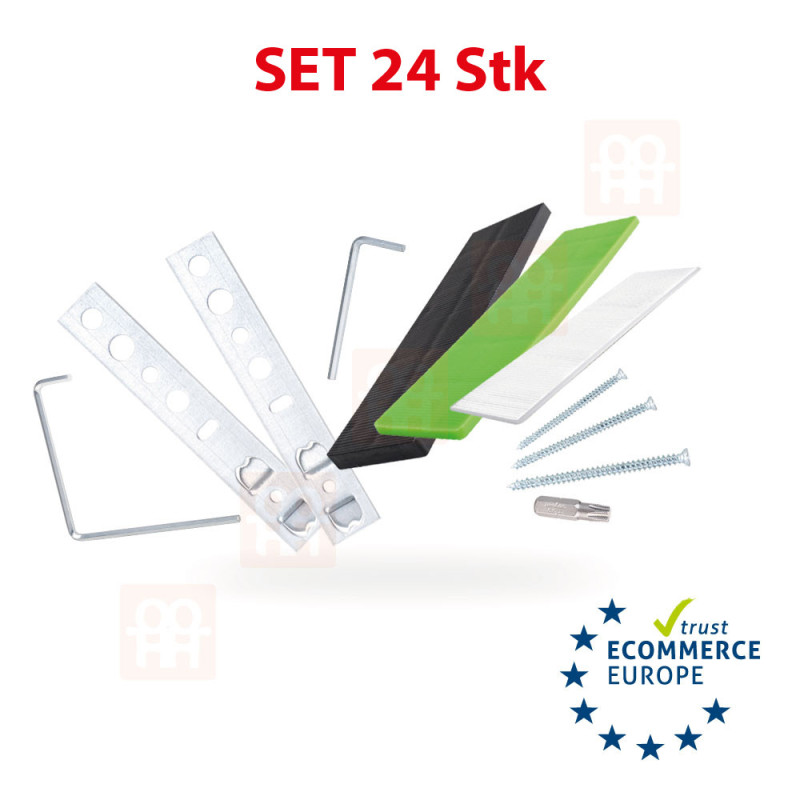 Kit di installazione e assistenza per finestre e porte