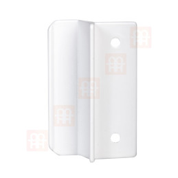 Corrimano per balcone | alluminio | bianco