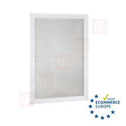 Moustiquaire de fenêtre aluminium | blanc | sur mesure