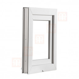Okno plastikowe | 120x60 cm (1200x600 mm) | białe | uchylne
