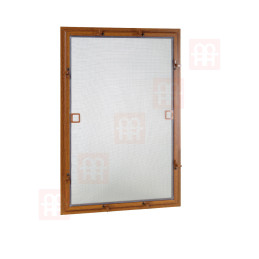 Window insect screen aluminium | Golden Oak | tailor-made