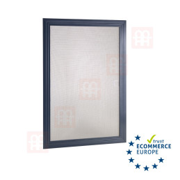 Plasă de insecte pentru ferestre din aluminiu | alb | pe comandă