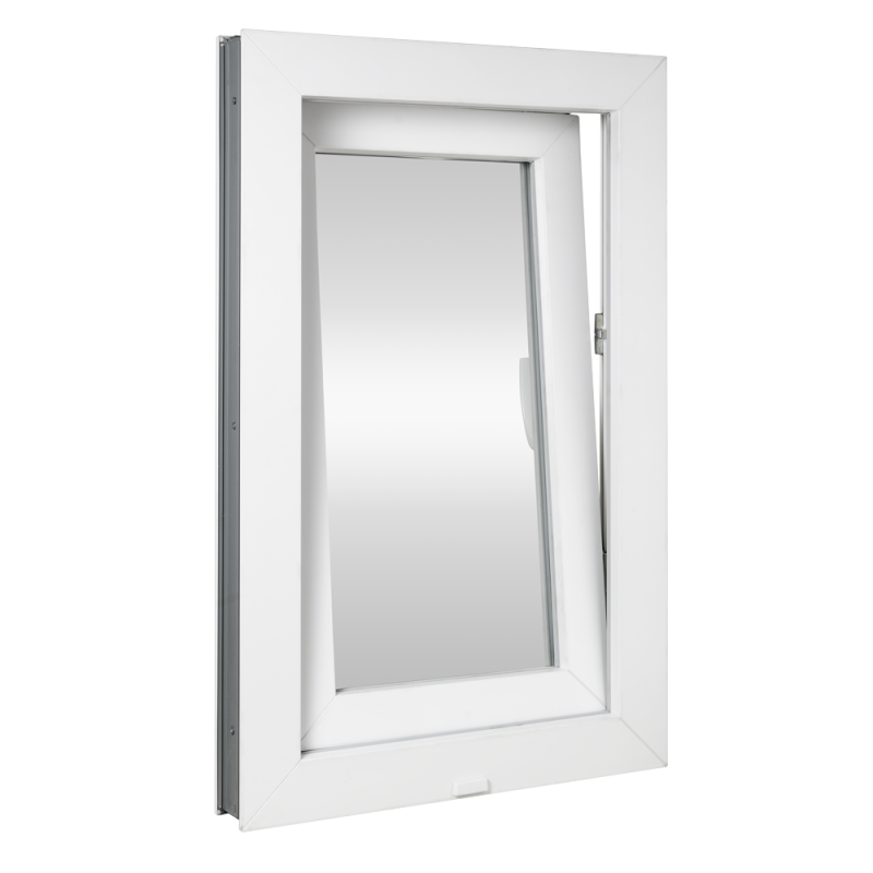 Finestra Di Plastica 2 Casella & 3 Casella,B: 115,H: 85-120 Bianco Girevole-Tilt - Foto 2