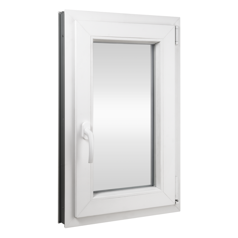 Plastic window | 80 x 100 cm (800 x 1000 mm) | white | opening and ...
