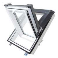 Acoperiș - ferestre din plastic